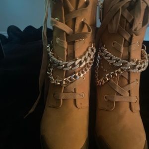 Karl Lagerfeld Nubuck Booties